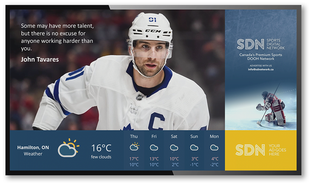 SDN-65-inch-Screen Sports Digital Network 65 inch screen