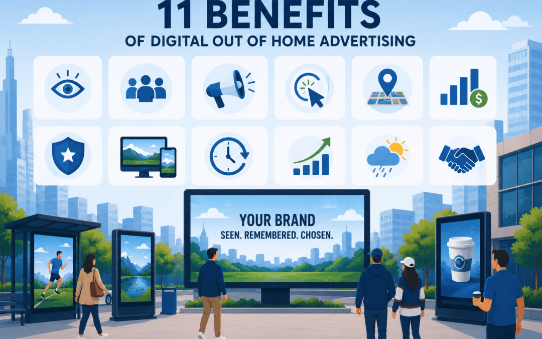 11 Benefits of Digital Out of Home Advertising