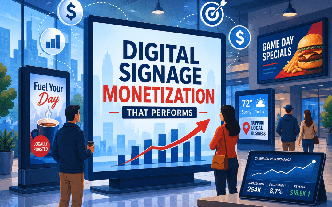 Digital Signage Monetization That Performs