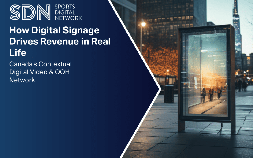 How Digital Signage Drives Revenue in Real Life