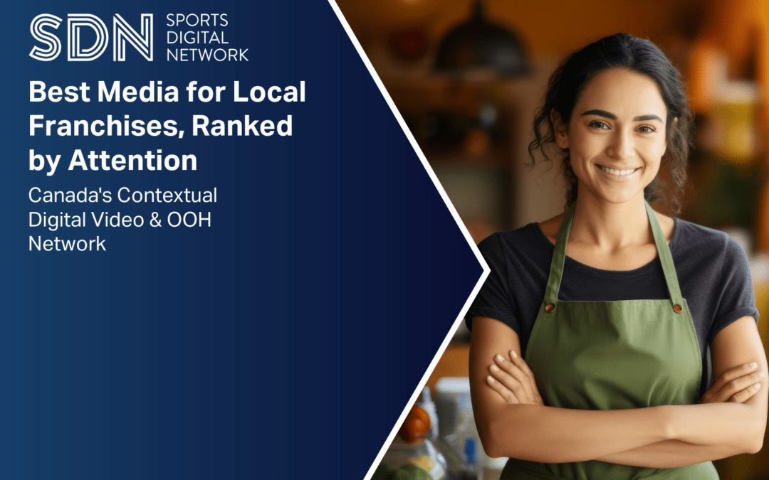 Best Media for Local Franchises, Ranked by Attention