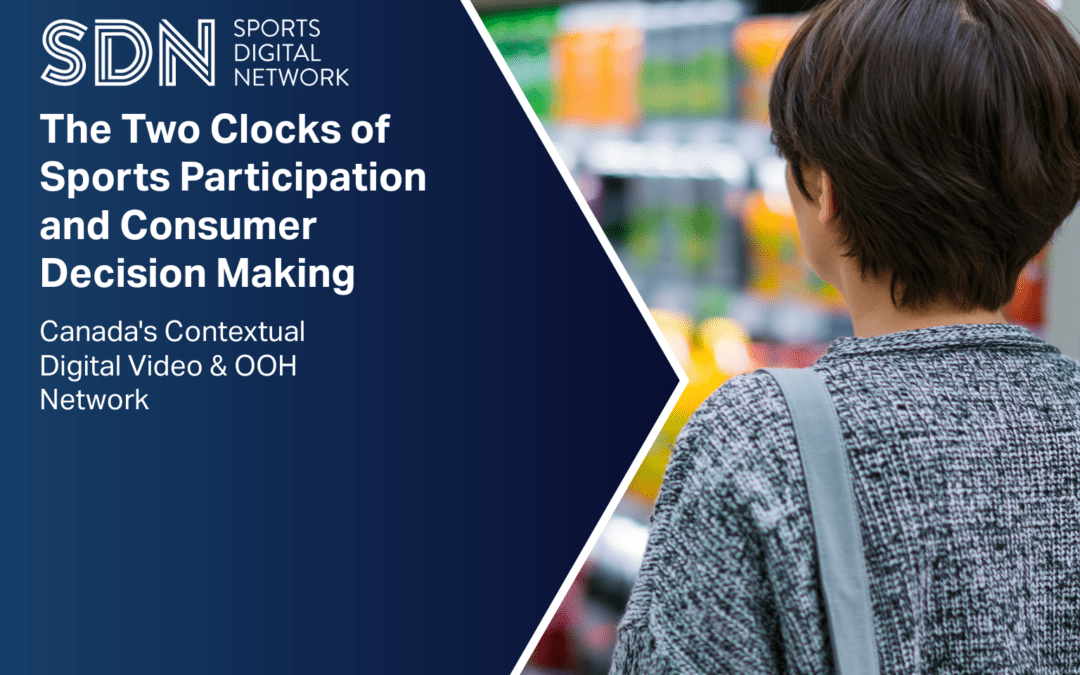 The Two Clocks of Sports Participation and Consumer Decision Making