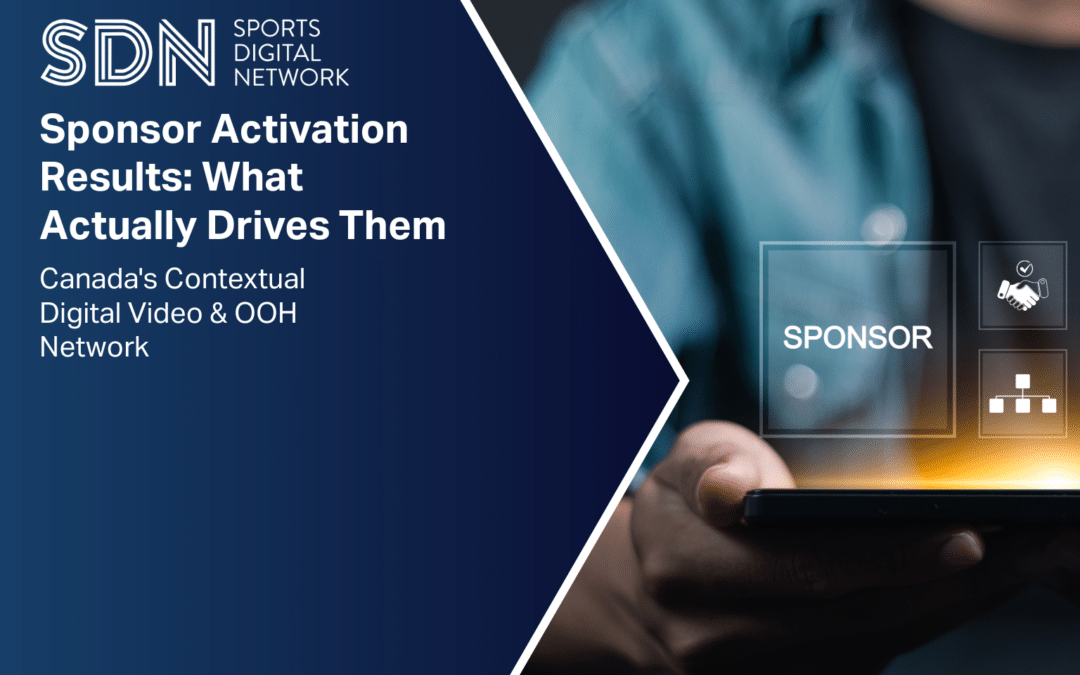Sponsor Activation Results: What Actually Drives Them